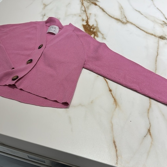Zara pink cardigan 9-10yr - Picture 5 of 5